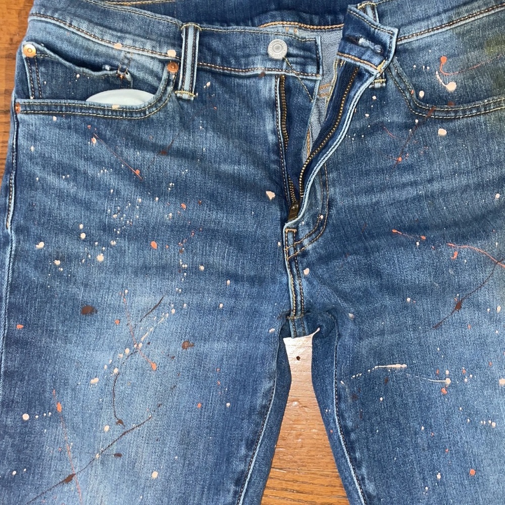 Levi Splatter Jean